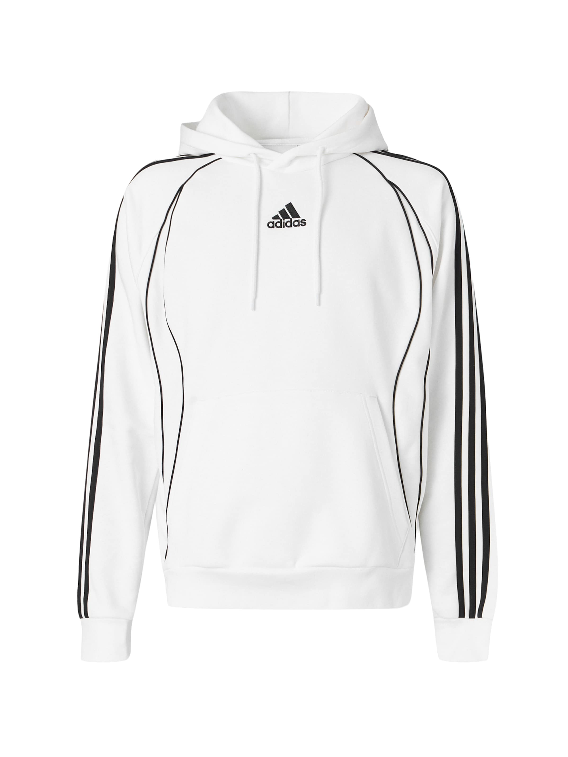 ADIDAS ORIGINALS Свитшот в Черный / Белый, Обзор товара