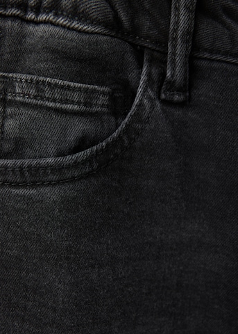 MANGO KIDS Slimfit Jeans i svart