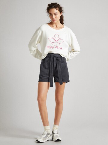 Pepe Jeans Sweatshirt 'LORELAI' in Wit