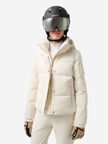 BOGNER Athletic Jacket 'Hella' in White: front
