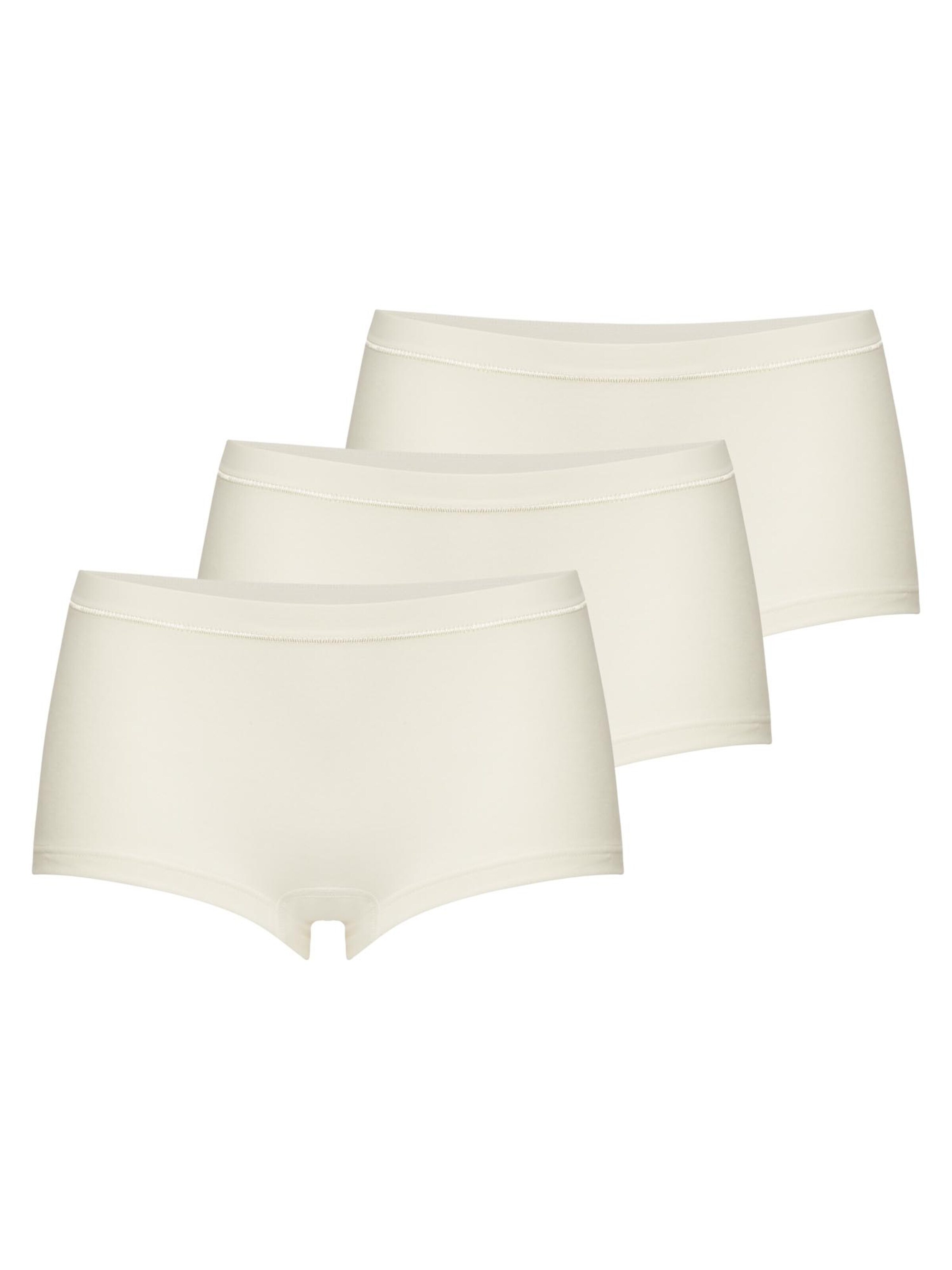 CON-TA Boyshorts 'Basic' in White: front