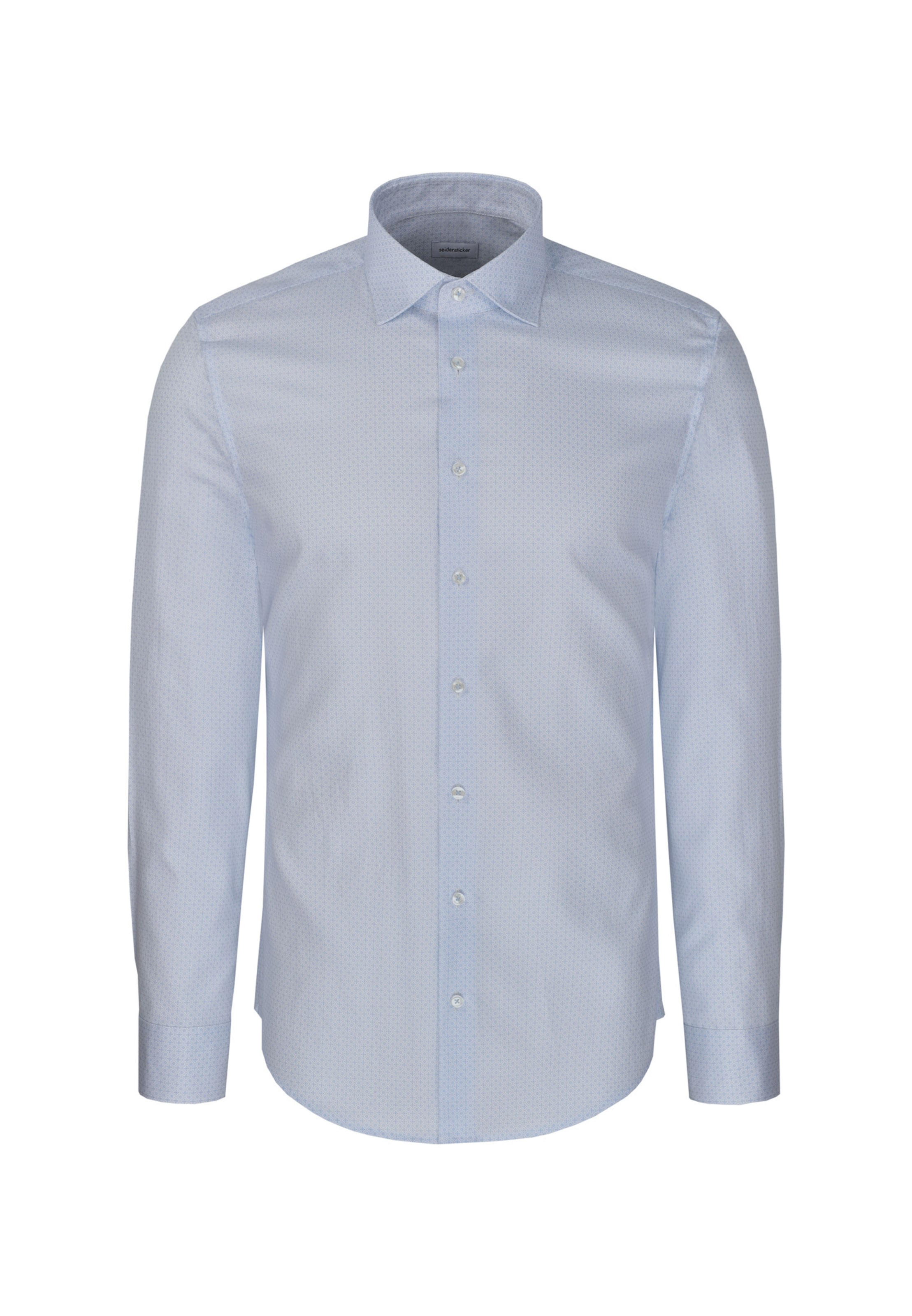 SEIDENSTICKER Slim fit Zakelijk overhemd in Blauw: voorkant