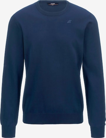 Pull-over 'SEBASTIAN' K-Way en bleu : devant