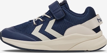 Baskets 'Reach' Hummel en bleu : devant