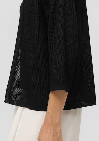 s.Oliver BLACK LABEL Strickjacke in Schwarz