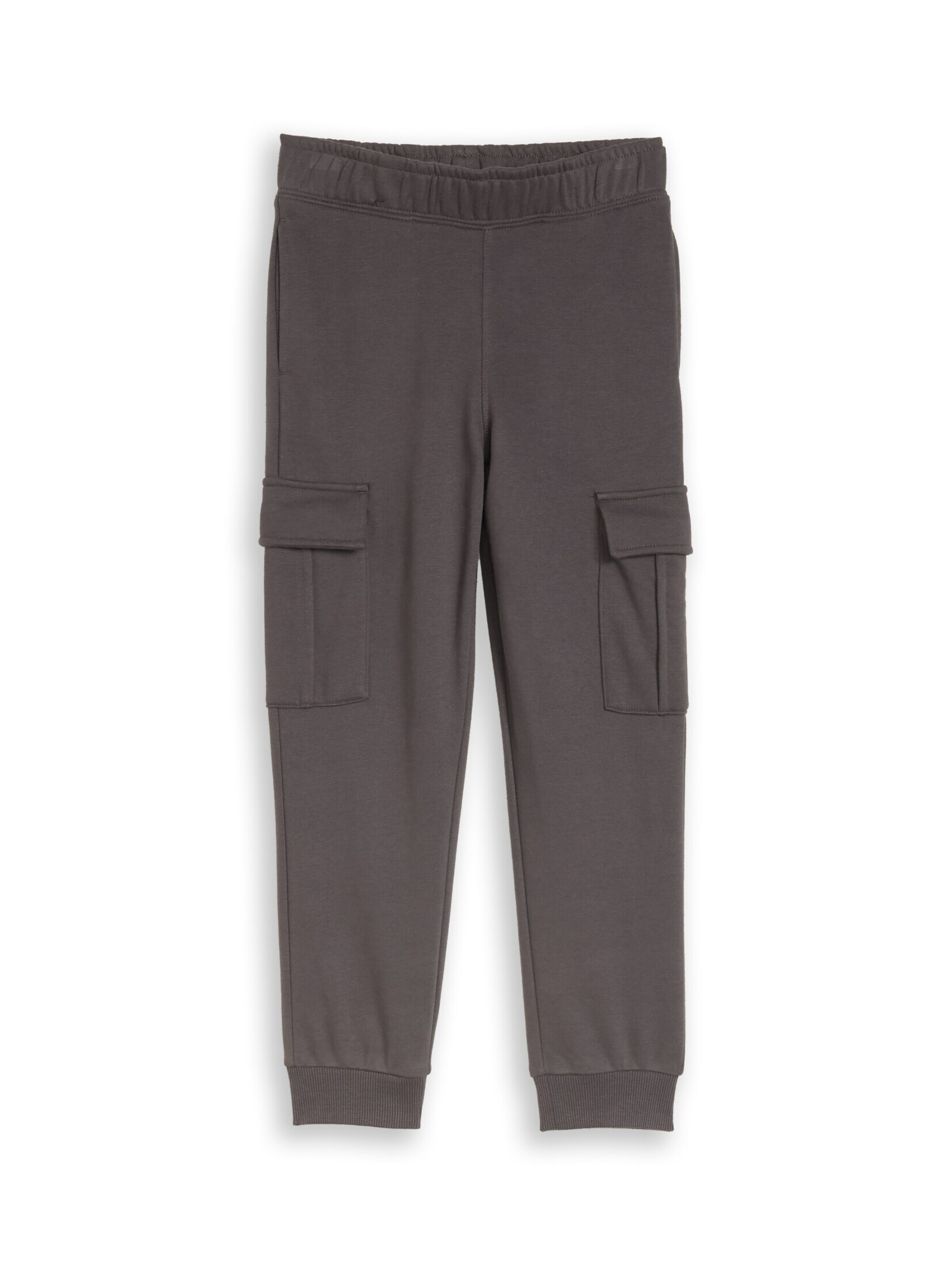 TOM TAILOR Tapered Hose in Grau: Vorderseite