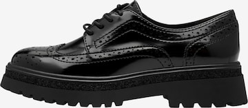 Chaussure à lacets 'Schnür-Derby' Tamaris en noir : devant