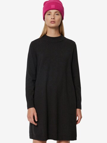 Marc O'Polo DENIM Knitted dress in Black: front