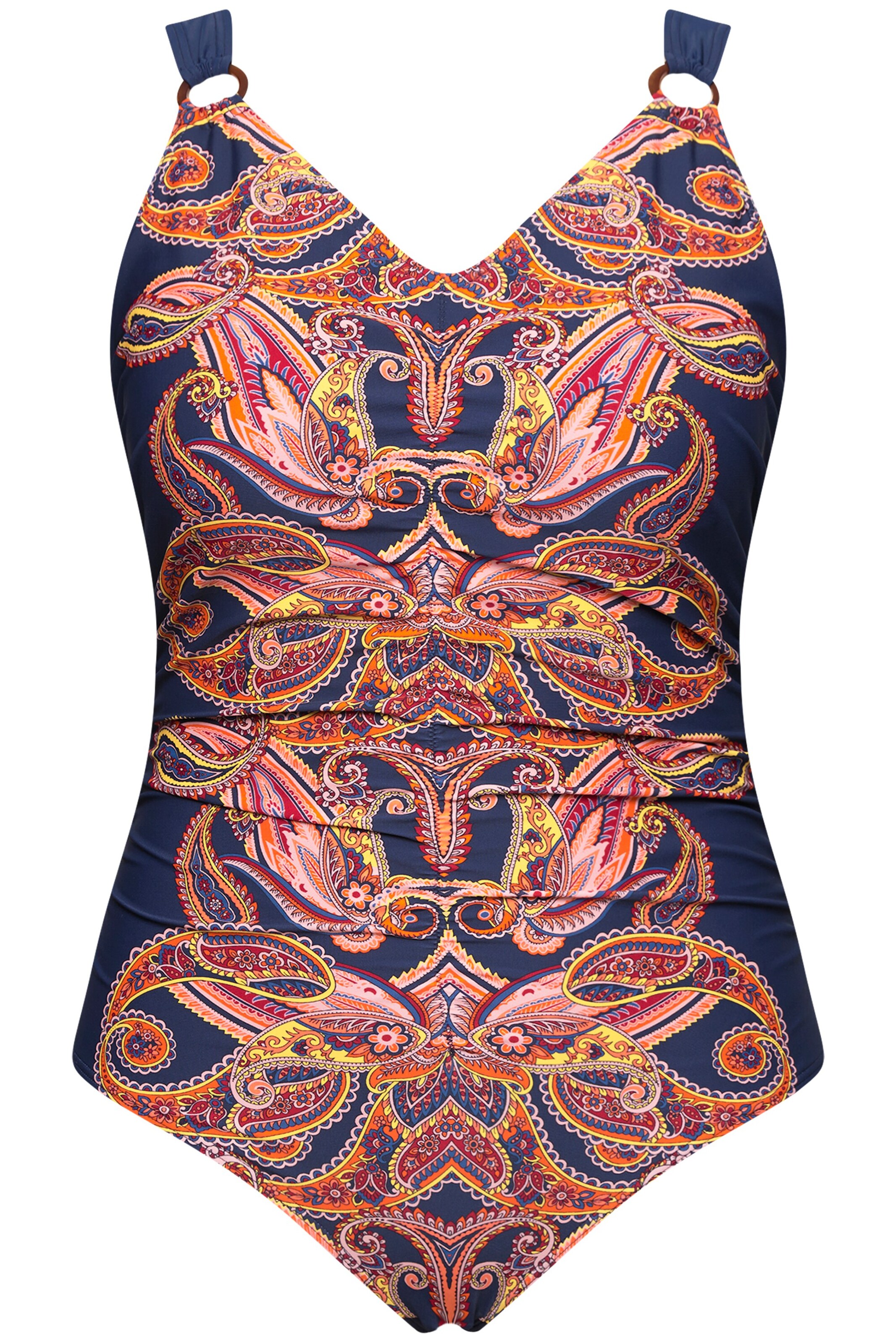 Ulla Popken Badpak in Gemengde kleuren: voorkant