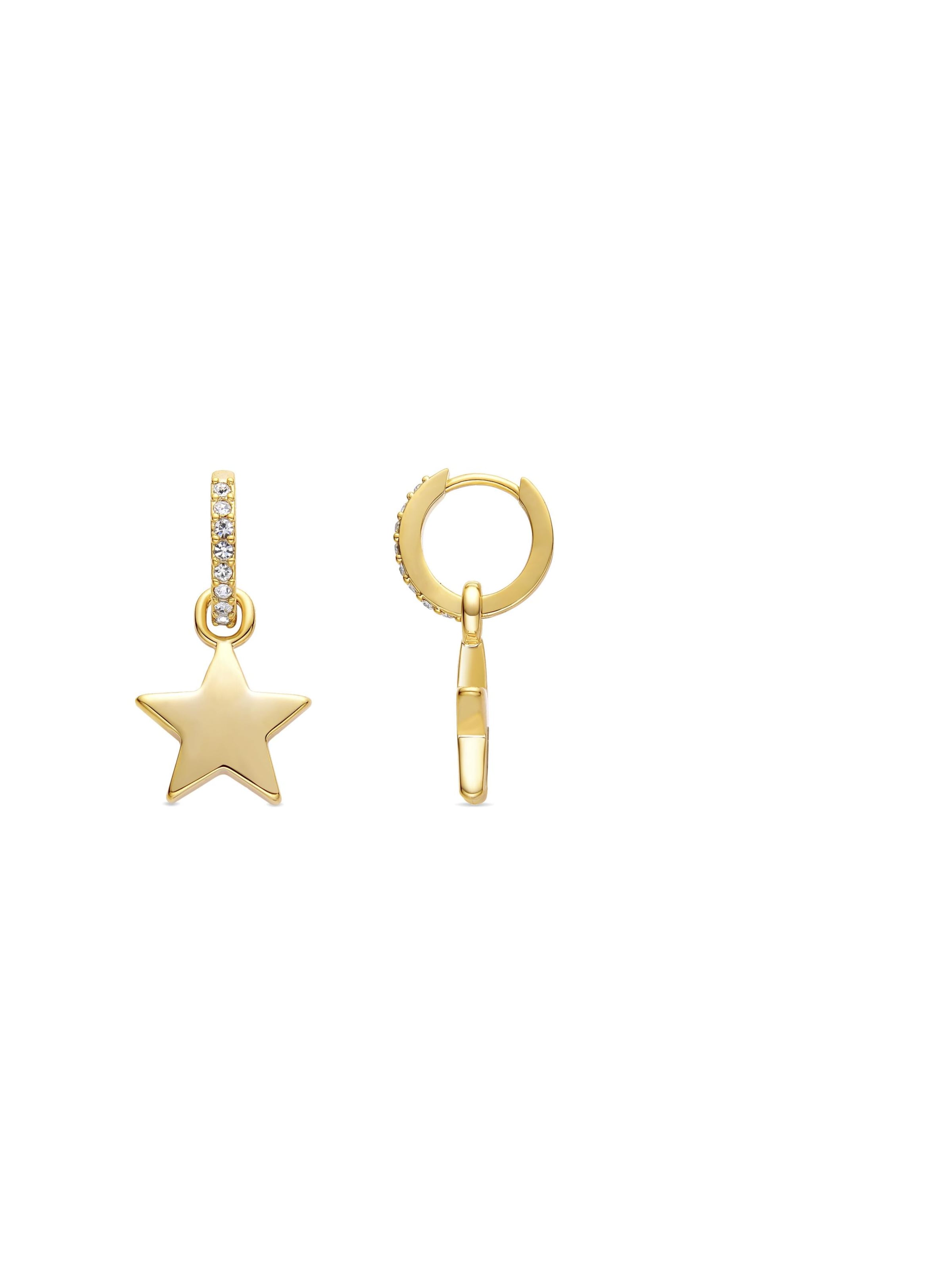 Luxenter Ohrringe 'Estrella' in Gold: Vorderseite