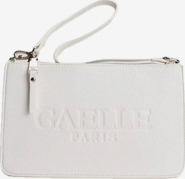 Borsa a spalla 'GAACW03093' di Gaelle Paris in bianco: frontale
