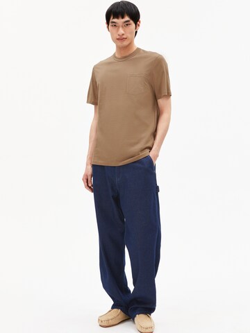 ARMEDANGELS Shirt in Brown