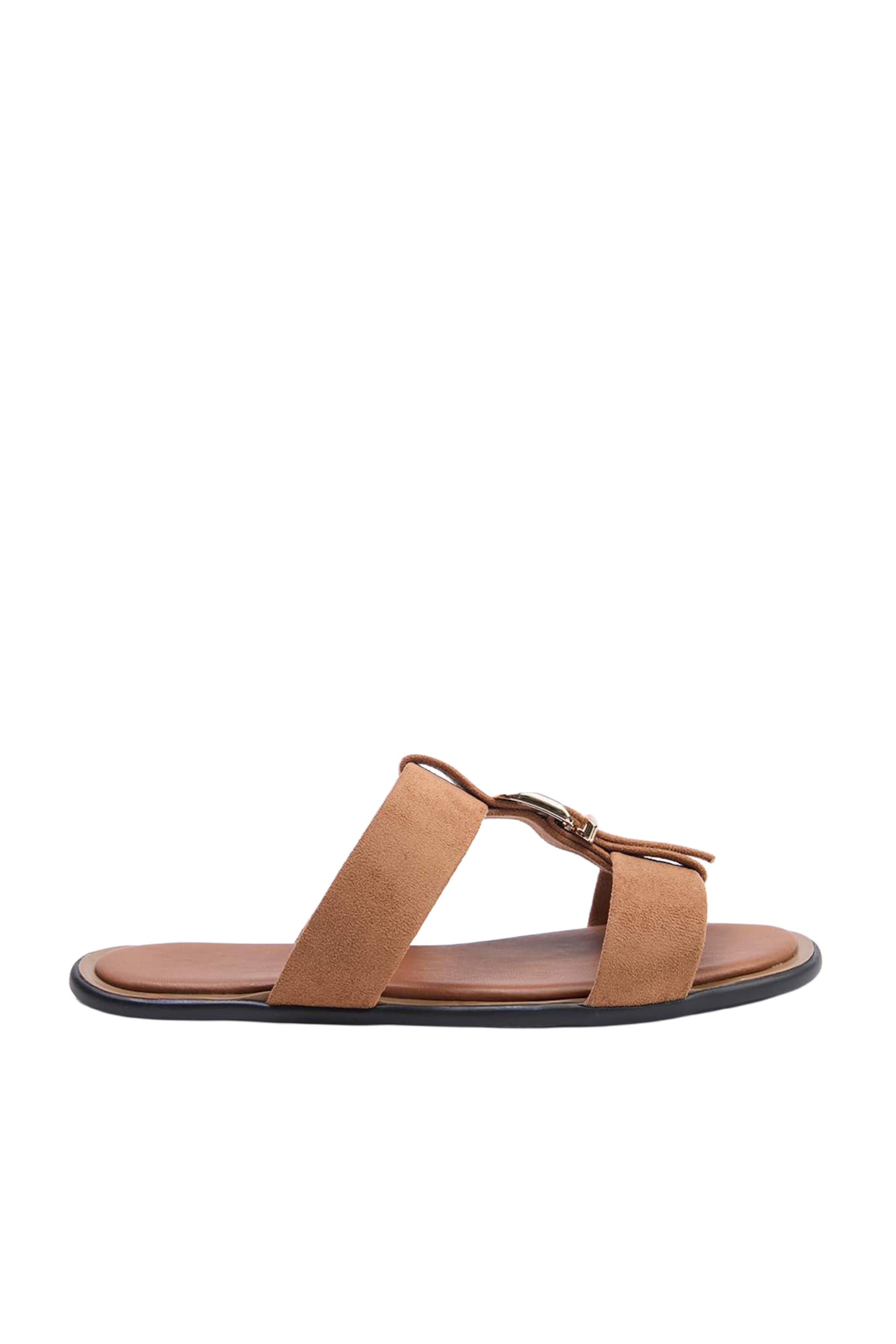 Trendyol - Zapatos abiertos en beige: frente