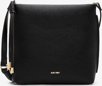 Borsa a tracolla 'Judy' di Suri Frey in nero: frontale