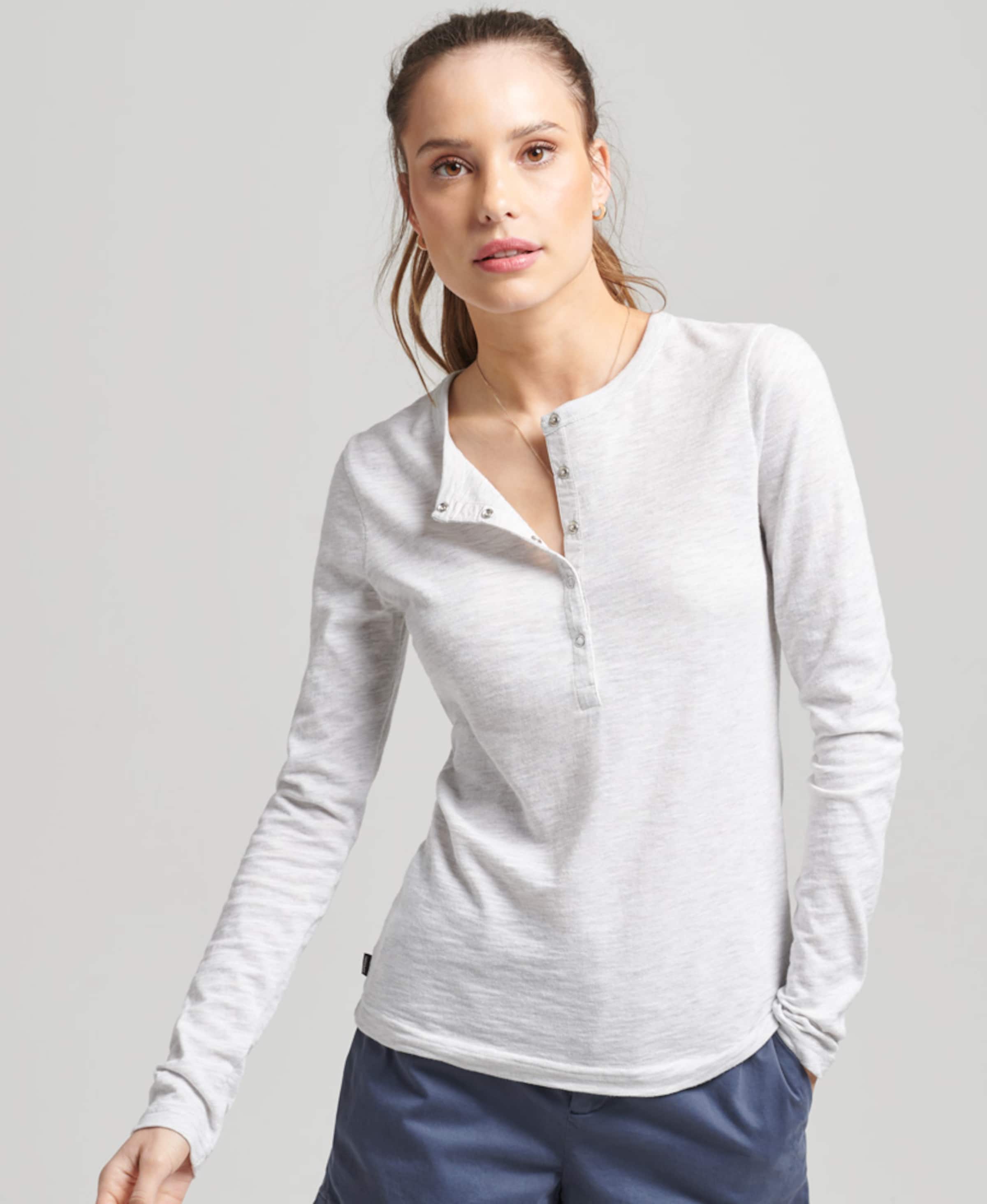 Frauen Shirts & Tops Superdry Shirt in Graumeliert - YF80619 Frauen Shirts & Tops Superdry Shirt in Graumeliert - YF80619