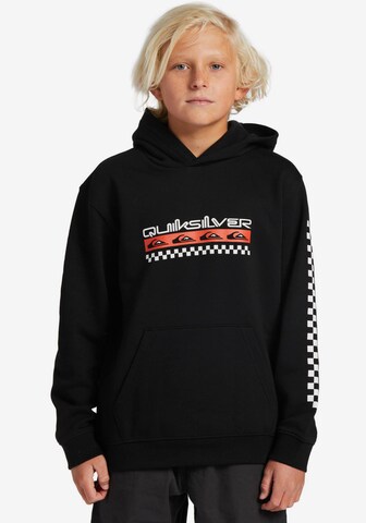 QUIKSILVER Sweatshirt in Schwarz: predná strana