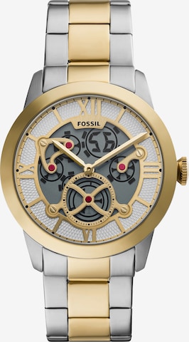 FOSSIL Analoginen kello 'TOWNSMAN BIG TIC' värissä hopea: etupuoli