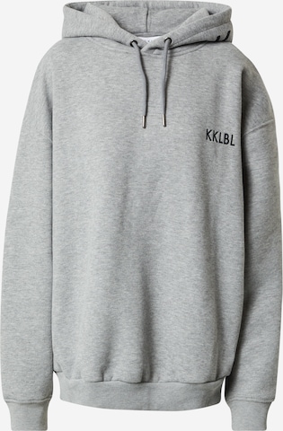 Karo Kauer Sweatshirt in Grijs: voorkant