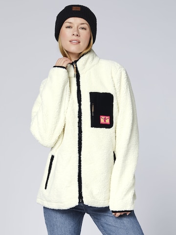 CHIEMSEE Fleecejacke in Gelb: Vorderseite