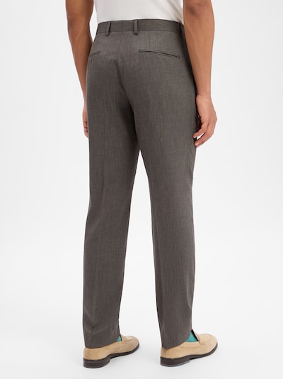BOSS Pleated Pants 'H-Leon-MM-C-NF' in 24 in Muddy colored, Item view