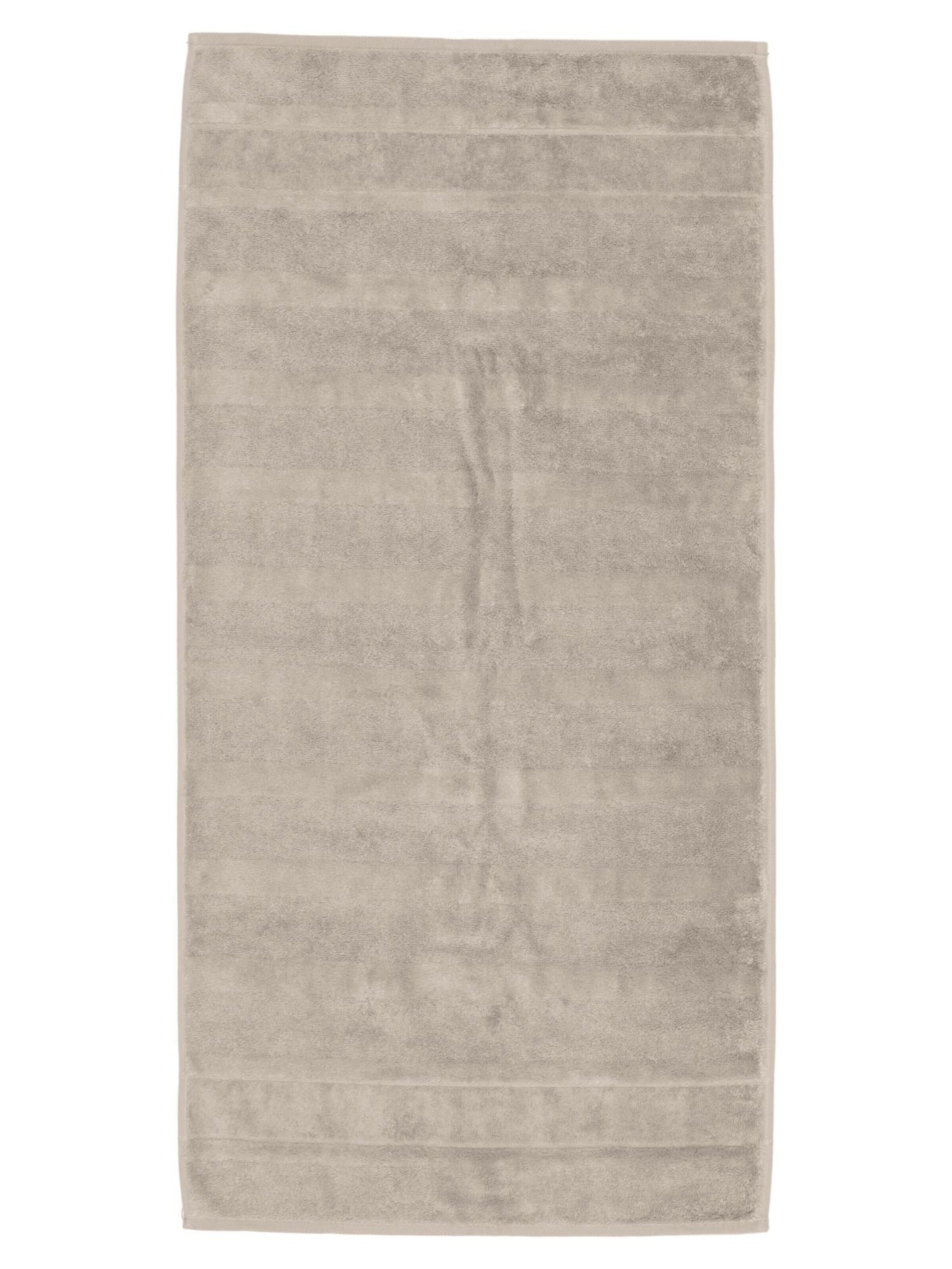 Cawö Towel 'Noblesse' in Grey