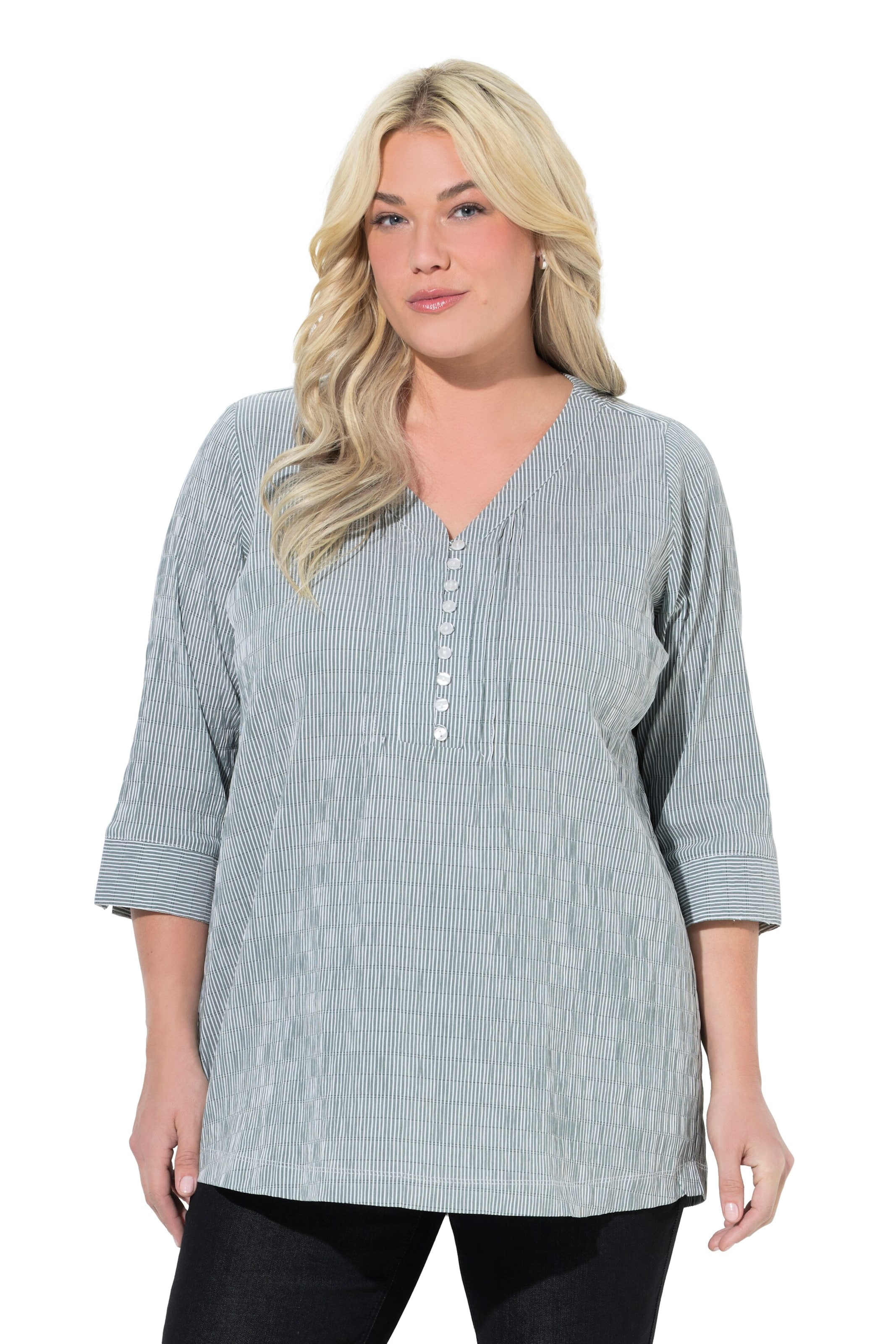 Ulla Popken Tunika in Grün: Vorderseite