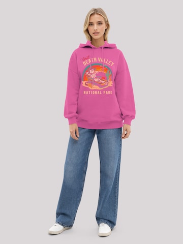 F4NT4STIC Sweatshirt 'US National Parks Visit Death Valley' in Roze