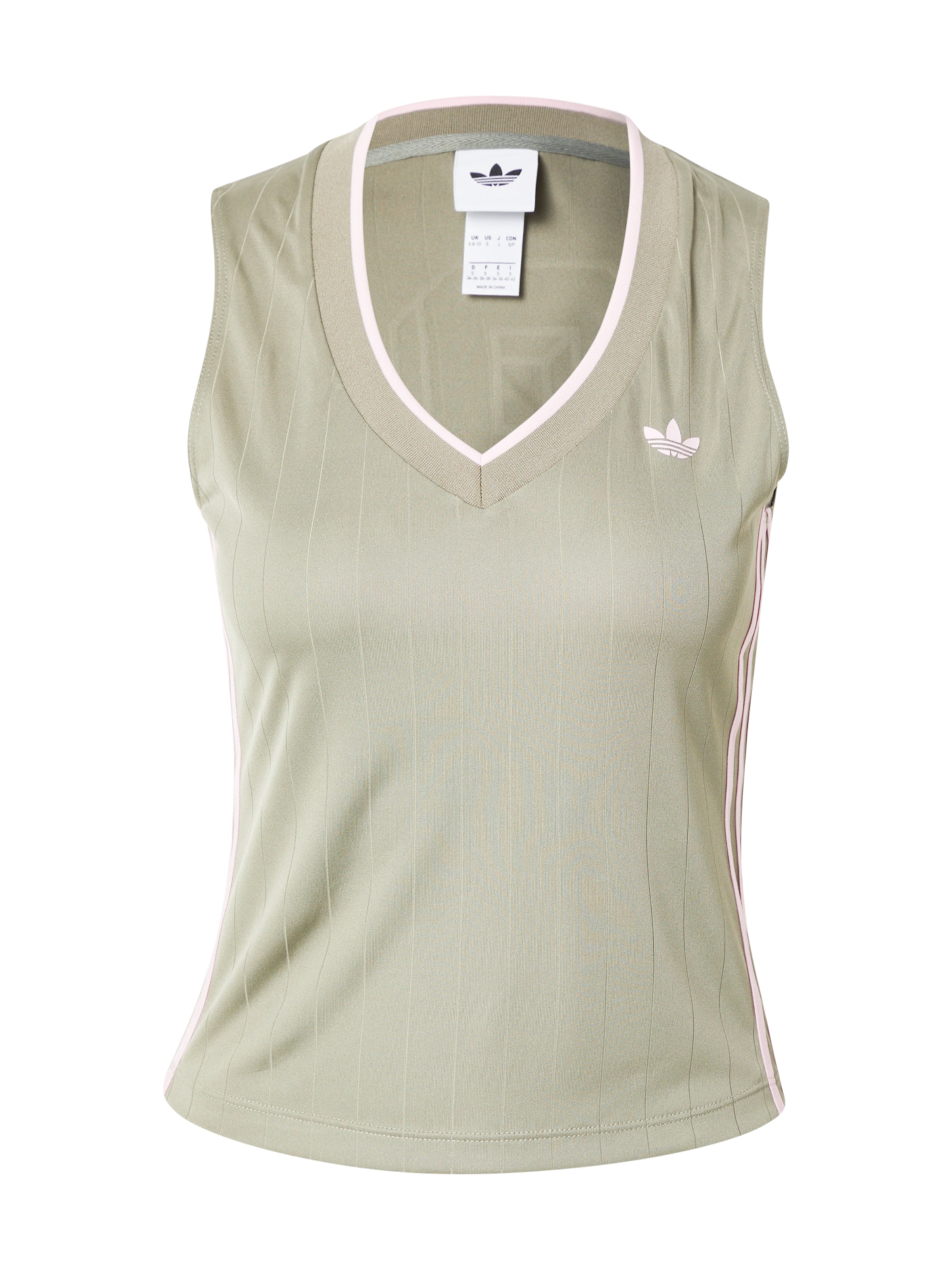 Haut ADIDAS ORIGINALS en vert : devant