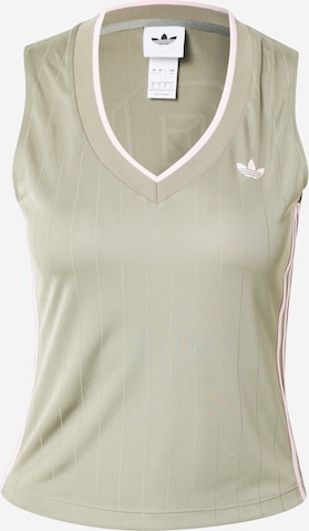 ADIDAS ORIGINALS Топ в Зеленый: спереди