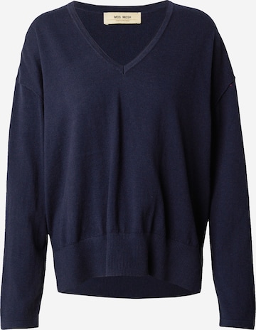 MOS MOSH Sweater in Blue: front
