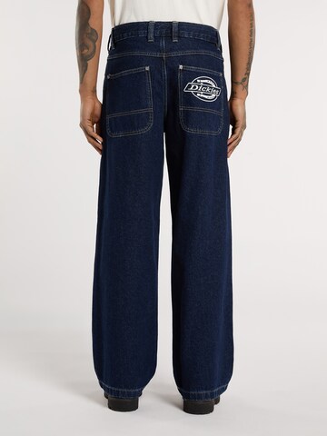 DICKIES Loosefit Jeans 'Hilham' i blå