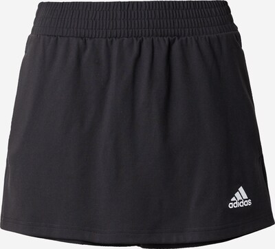 Pantaloni sport 'Last Days Of Summer Skort' ADIDAS SPORTSWEAR pe negru / alb, Vizualizare produs