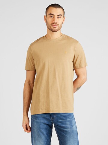 T-Shirt 'DANNY' FARAH en beige : devant