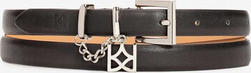 Kazar Belt in Black: front