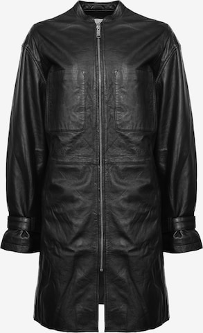 Maze Übergangsparka in Schwarz: Vorderseite