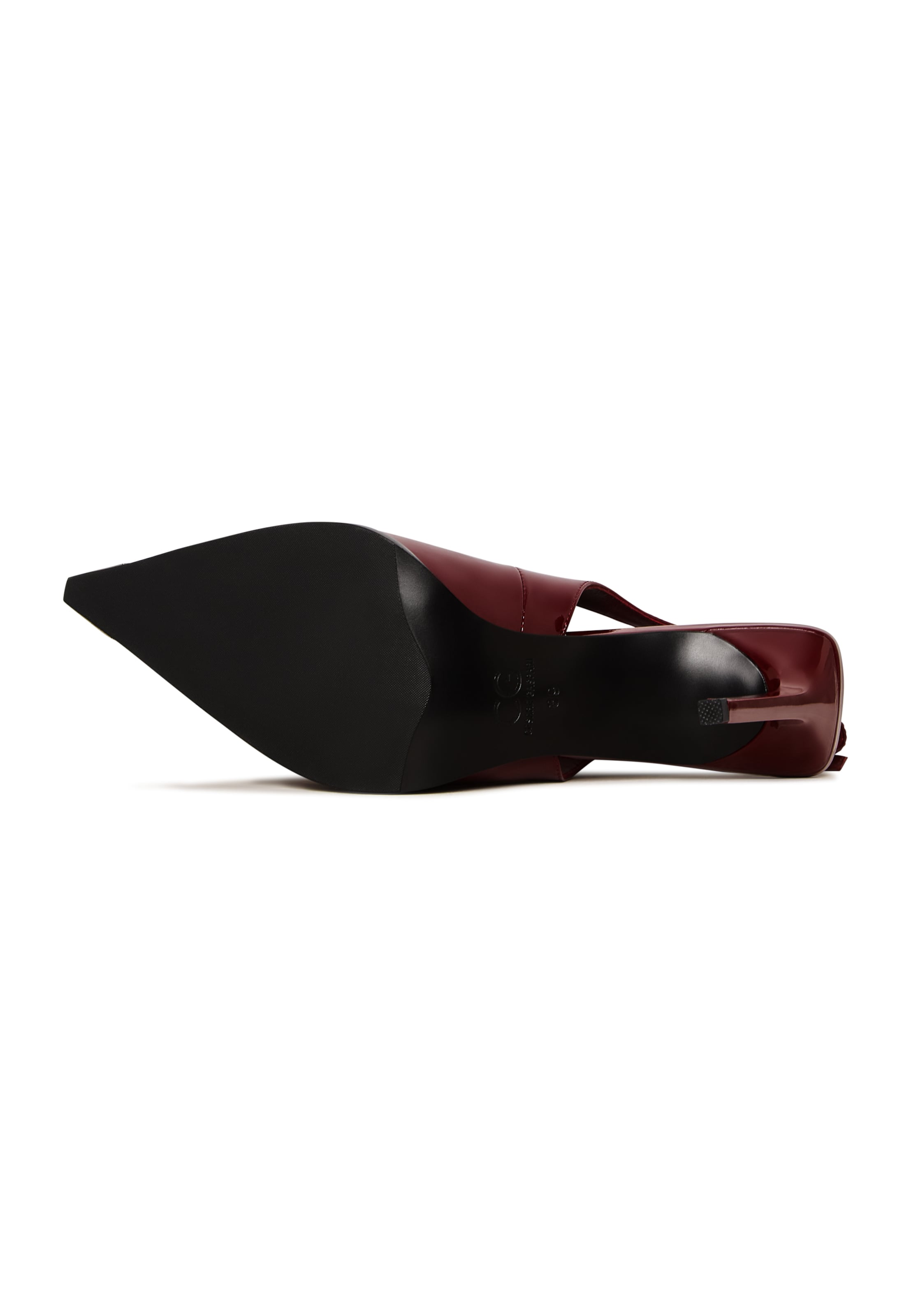 CESARE GASPARI Slingpumps in Rood
