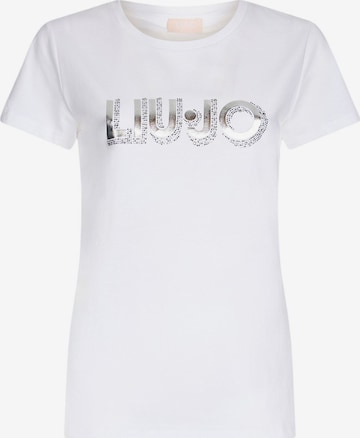 Tricou de la Liu Jo pe alb: față