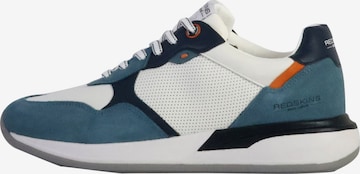 Scarpa stringata sportiva di REDSKINS in blu: frontale