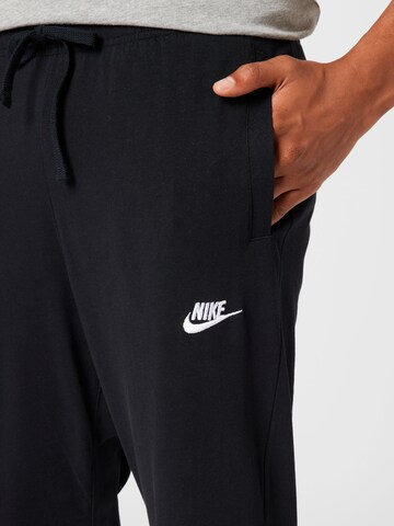 Nike Sportswear Normální Kalhoty – černá