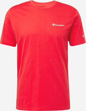 Maglietta di Champion Authentic Athletic Apparel in rosso: frontale