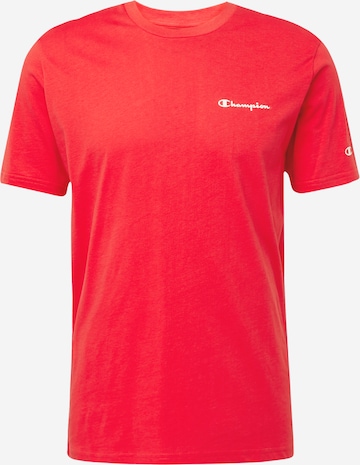 Champion Authentic Athletic Apparel T-Shirt in Rot: predná strana