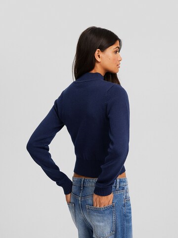 Pull-over Bershka en bleu