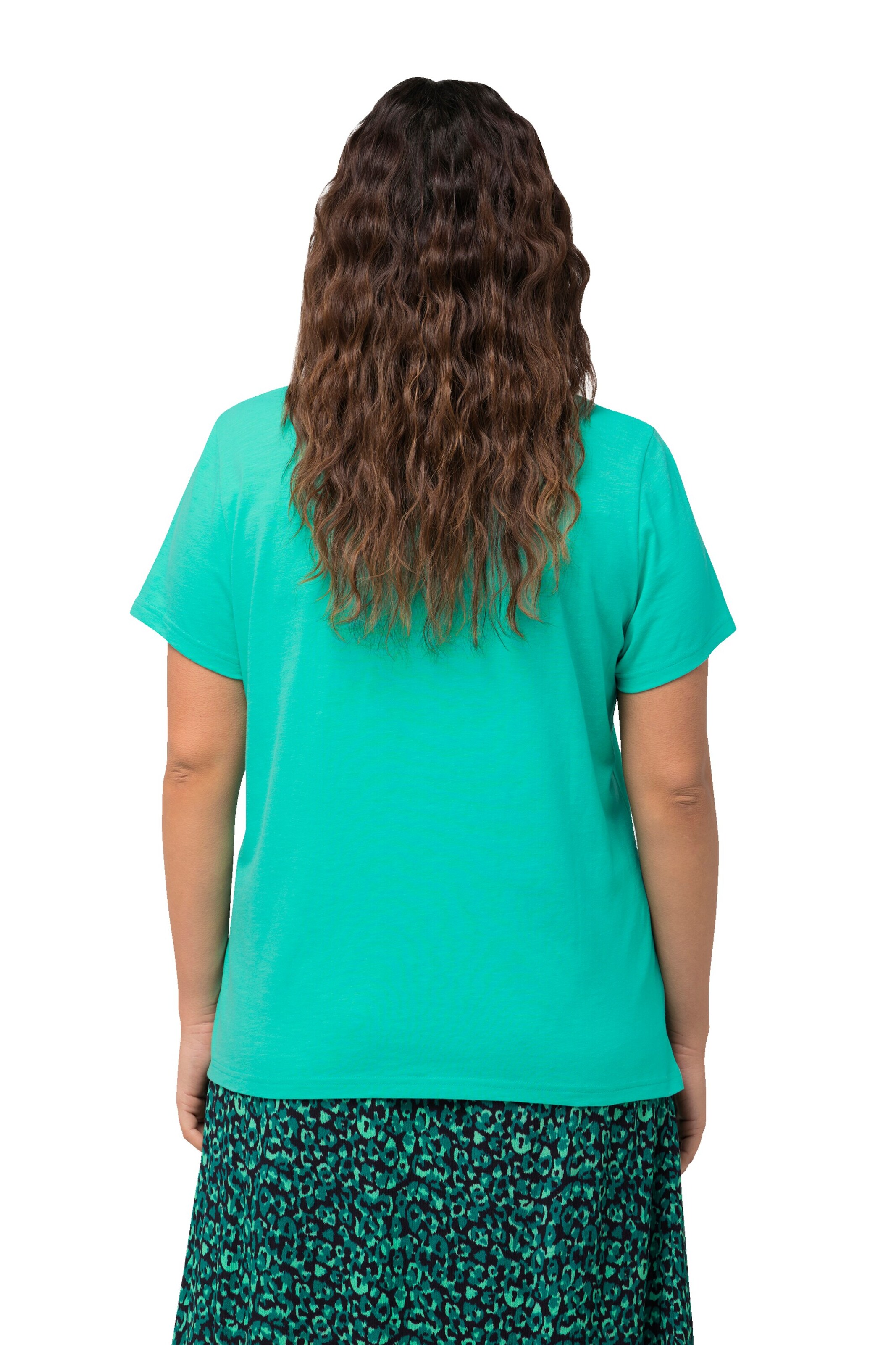 T-shirt Ulla Popken en vert