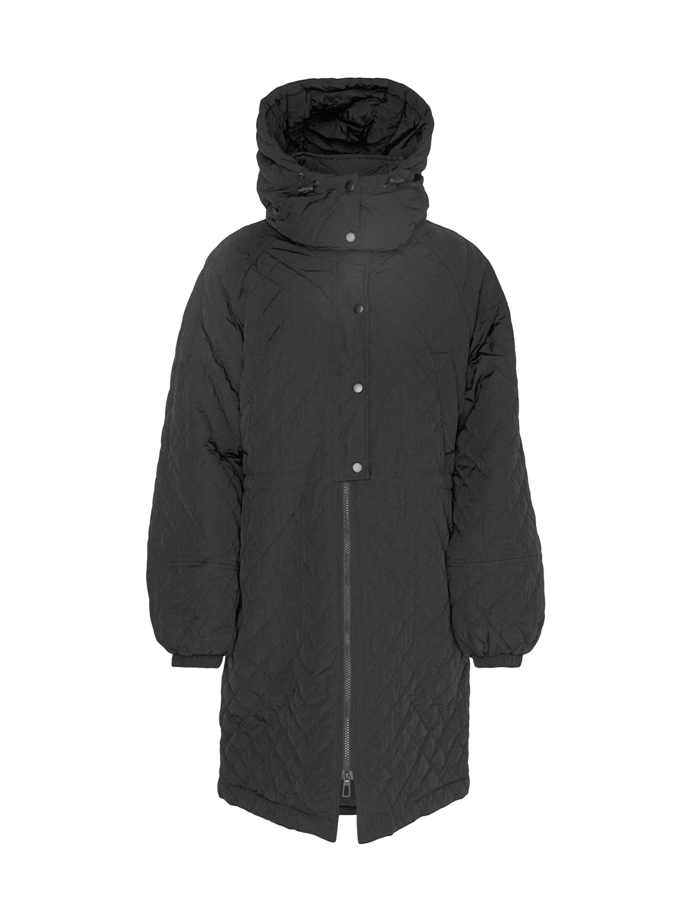 Desigual Ανοιξιάτικο και φθινοπωρινό παλτό σε μαύρο: μπροστά