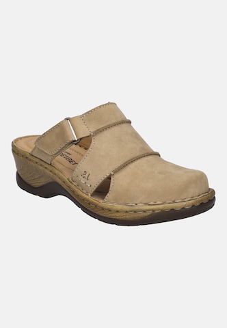JOSEF SEIBEL Clogs 'Catalonia 84' in Beige