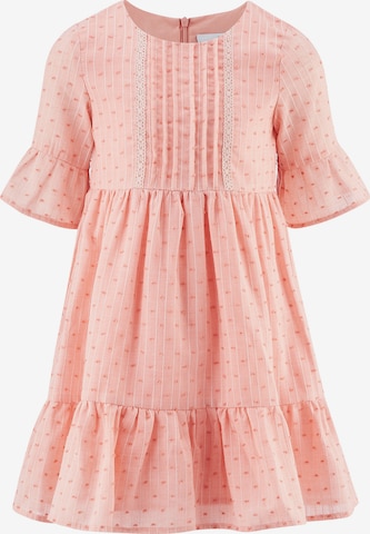 rožinė happy girls Suknelė: priekis