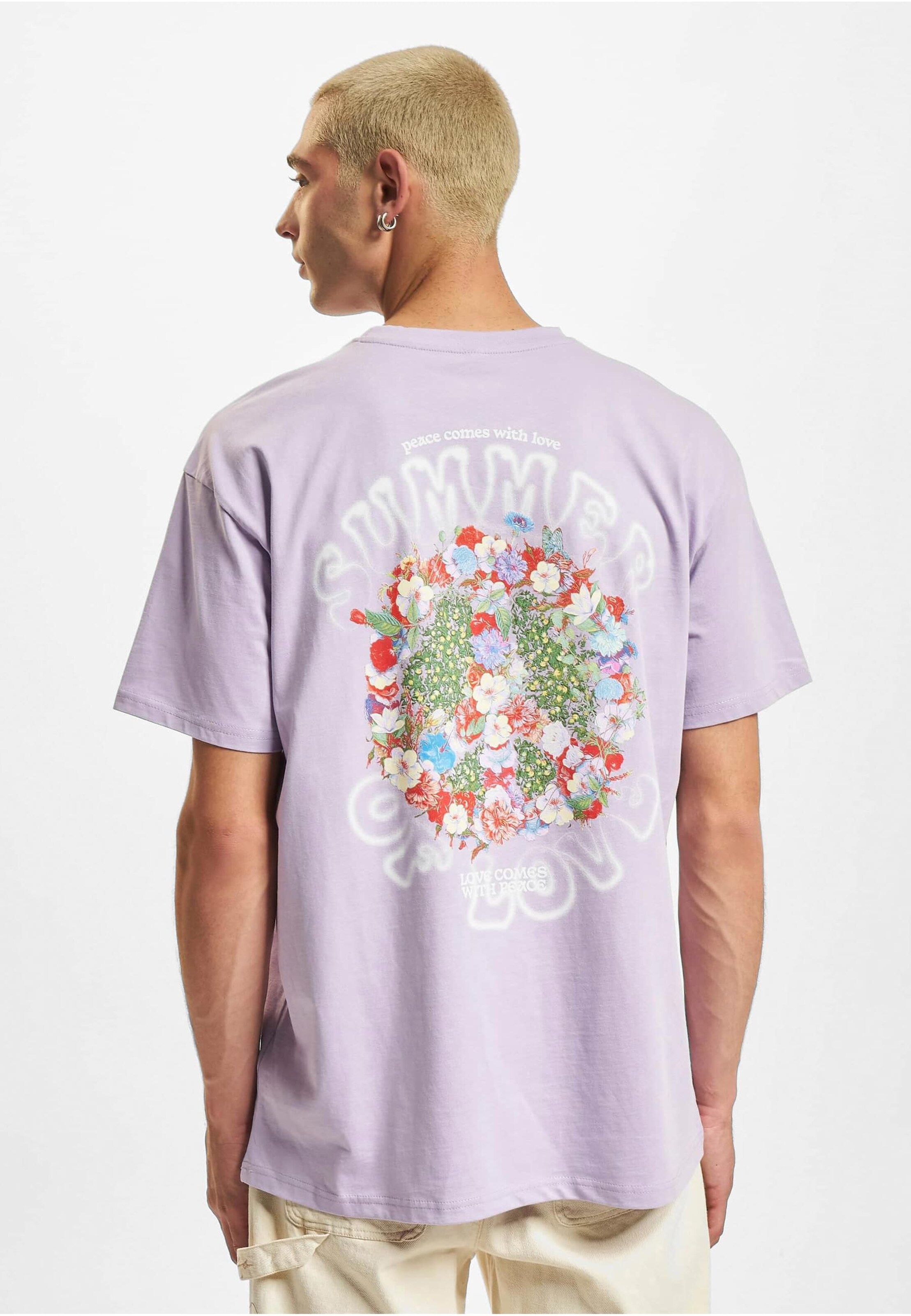 Mister Tee - Camisa 'Summer Of Love' em roxo