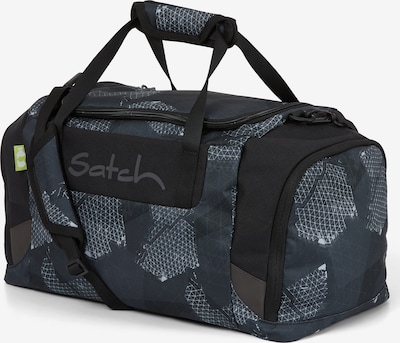 Satch Sporttasche in anthrazit / schwarz / weiß, Produktansicht