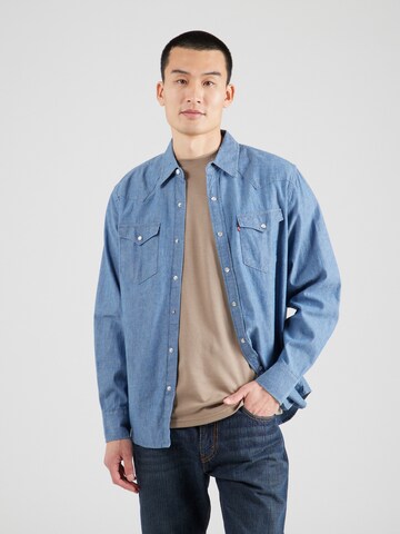 LEVI'S ® Regular Fit Hemd 'CLASSIC WESTERN' in Blau: Vorderseite