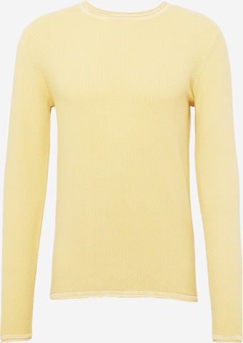 JACK & JONES Sweater 'Sylvest' in Yellow: front